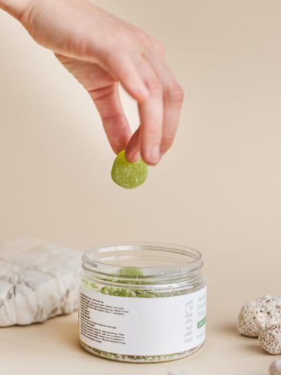 Multivitamin dragees for adults with CBD extract